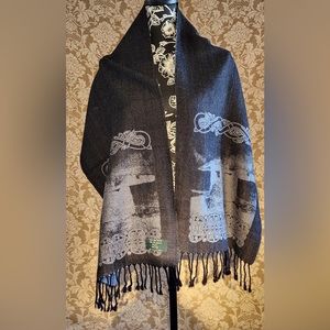 Celtic Renaissance Designs Ireland Pure New Wool Wrap